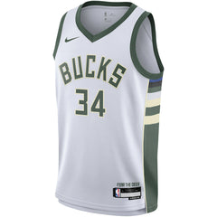 Giannis Antetokounmpo Milwaukee Bucks Youth Swingman Jersey Outlet