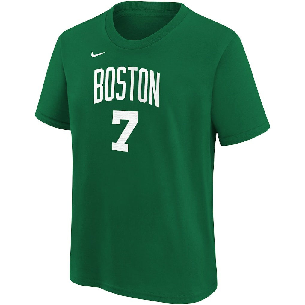 Jaylen Brown Boston Celtics Youth Icon Name & Number T-Shirt Online