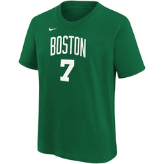 Jaylen Brown Boston Celtics Youth Icon Name & Number T-Shirt Online