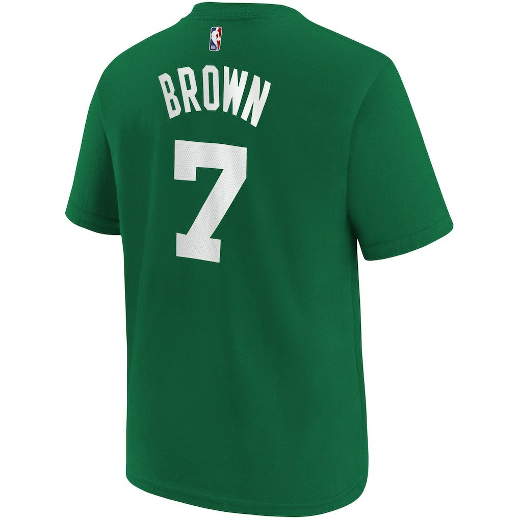 Jaylen Brown Boston Celtics Youth Icon Name & Number T-Shirt Online