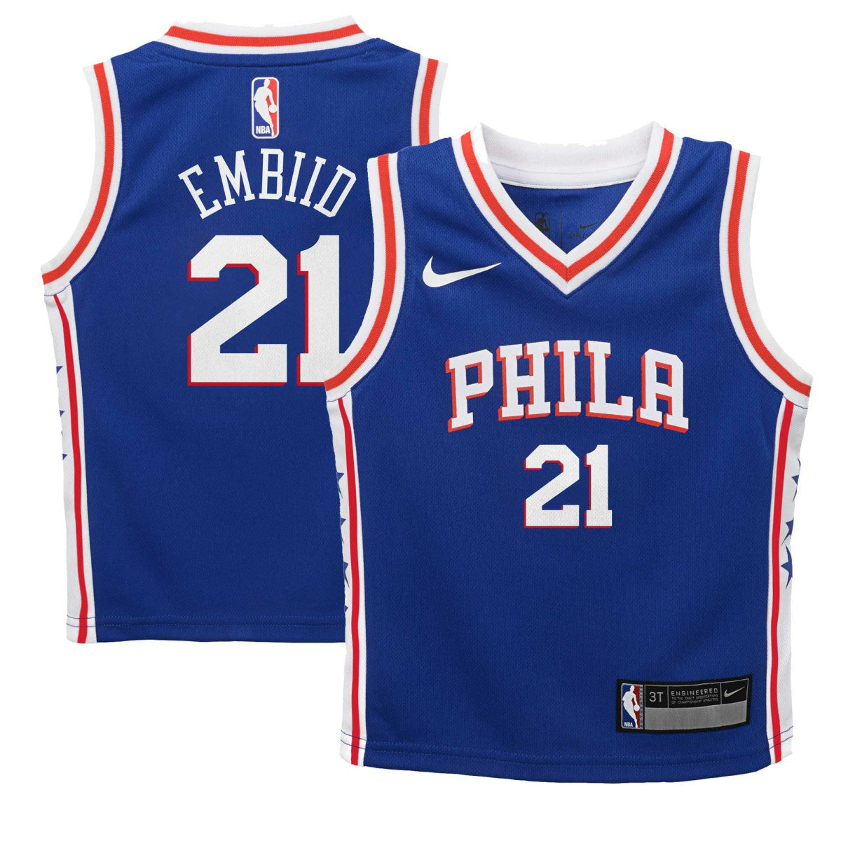 Joel Embiid Philadelphia 76ers Preschool Swingman Player Jersey For Sale