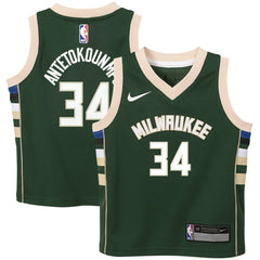 Giannis Antetokounmpo Milwaukee Bucks Preschool Swingman Player Jersey On Sale