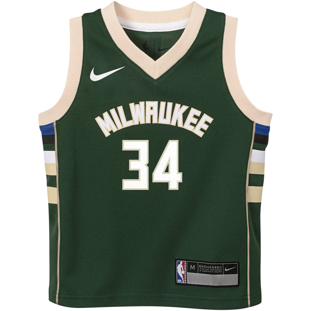 Giannis Antetokounmpo Milwaukee Bucks Preschool Swingman Player Jersey On Sale