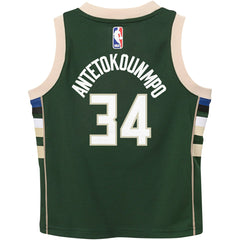 Giannis Antetokounmpo Milwaukee Bucks Preschool Swingman Player Jersey On Sale