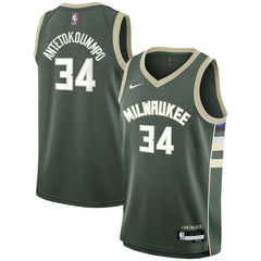 Giannis Antetokounmpo Milwaukee Bucks Youth Swingman Jersey Discount