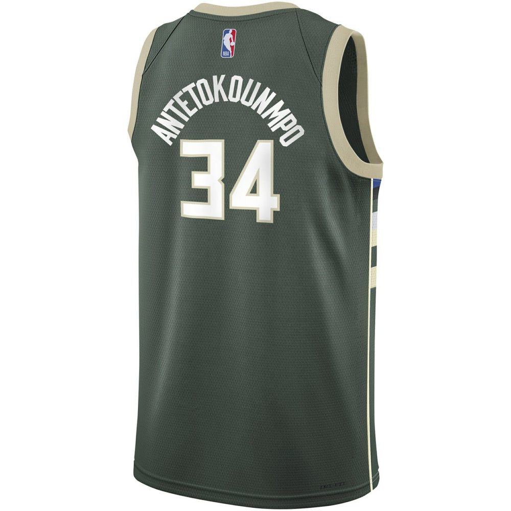 Giannis Antetokounmpo Milwaukee Bucks Youth Swingman Jersey Discount