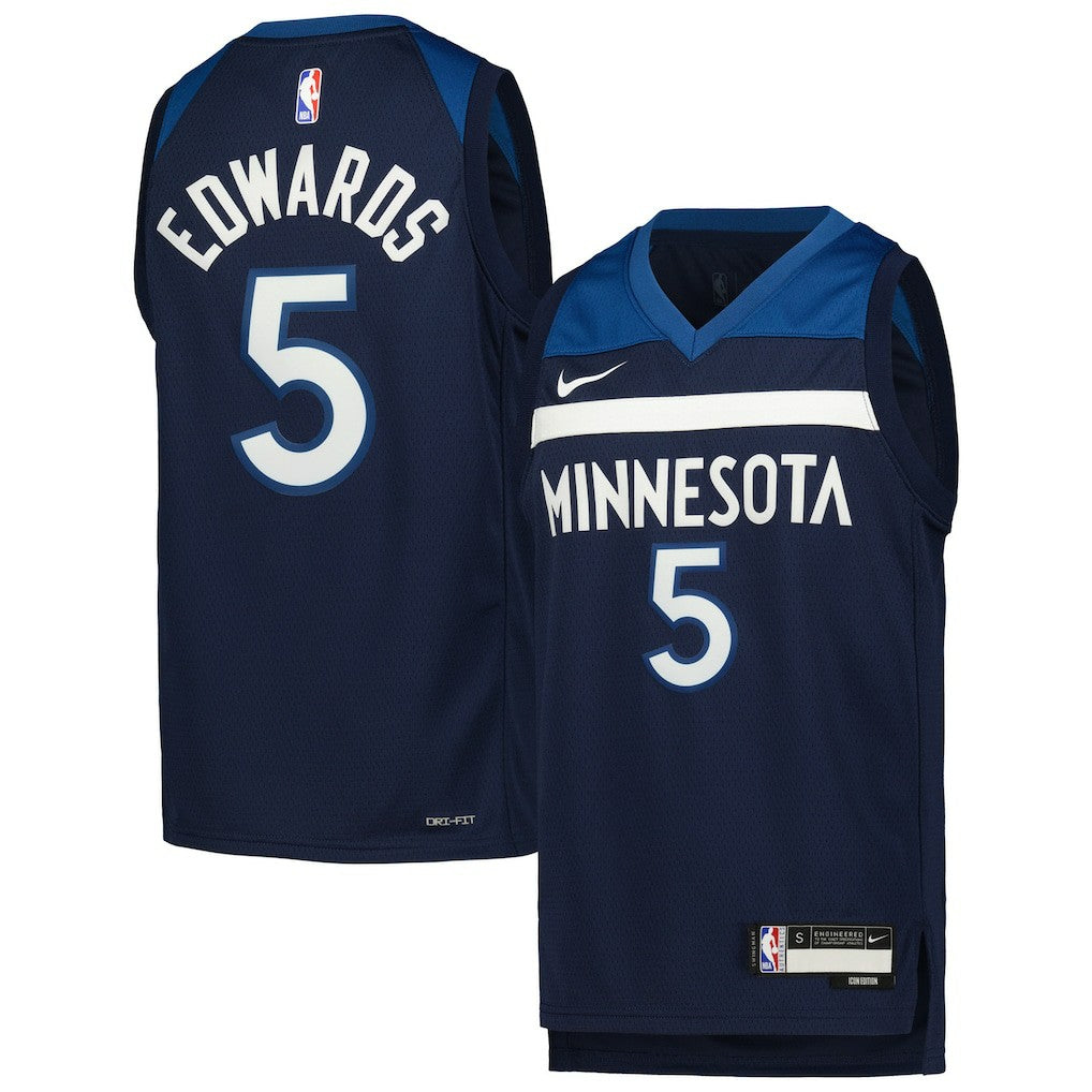 Anthony Edwards Minnesota Timberwolves Youth Swingman Jersey For Sale