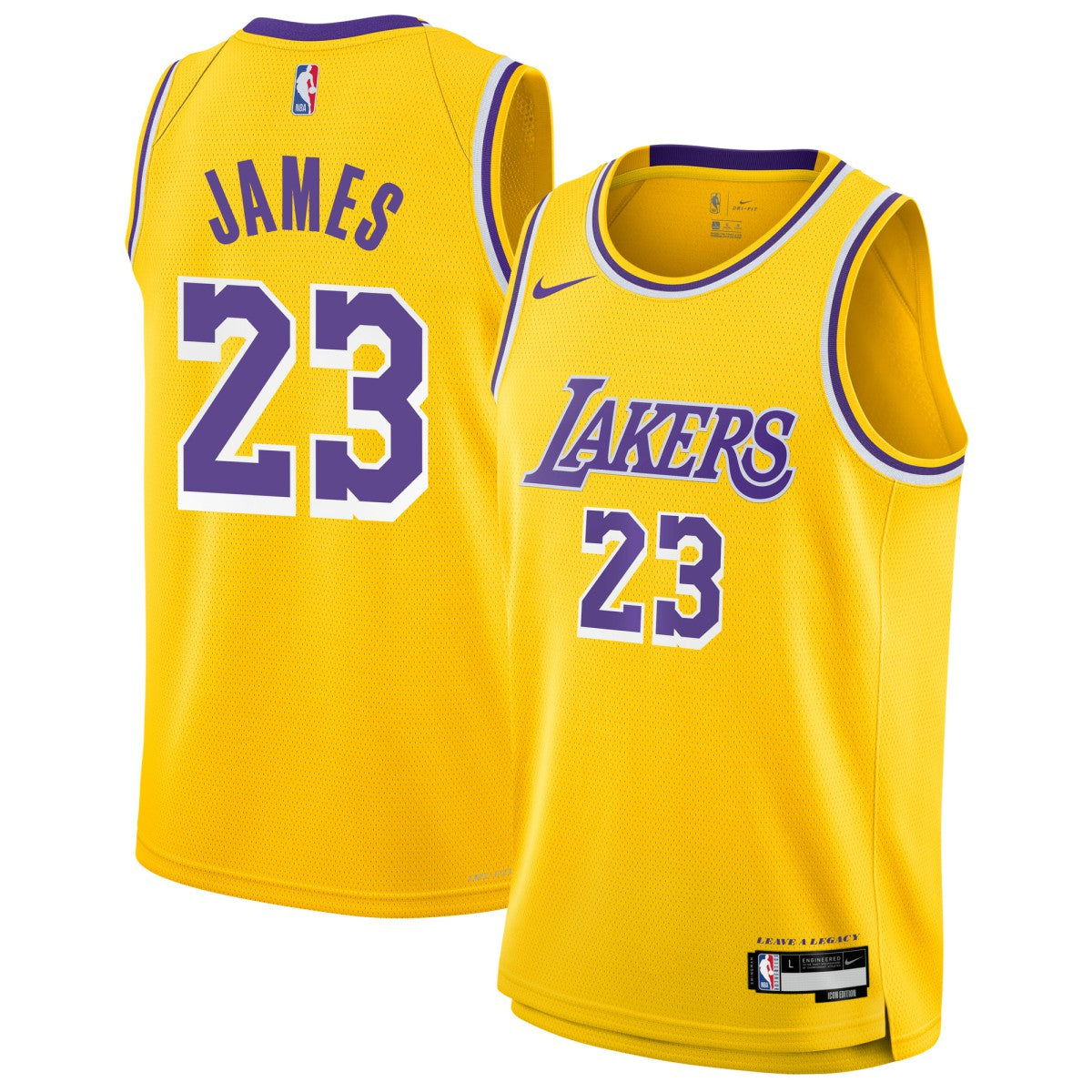 LeBron James Los Angeles Lakers Youth Swingman Jersey Discount