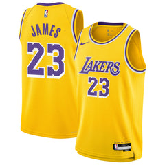 LeBron James Los Angeles Lakers Youth Swingman Jersey Discount