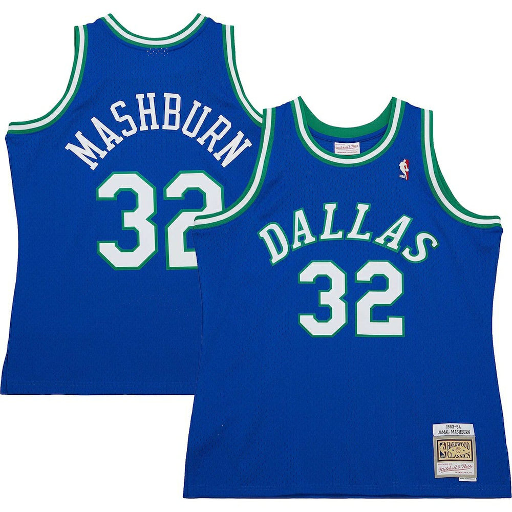 Jamal Mashburn Dallas Mavericks 1993/94 Hardwood Classics Swingman Jersey sale On Sale