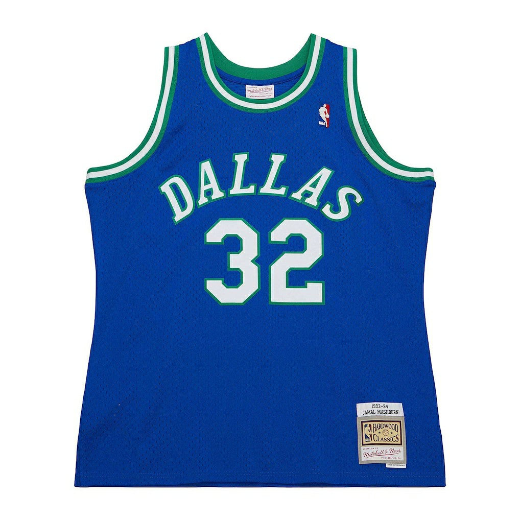 Jamal Mashburn Dallas Mavericks 1993/94 Hardwood Classics Swingman Jersey sale On Sale