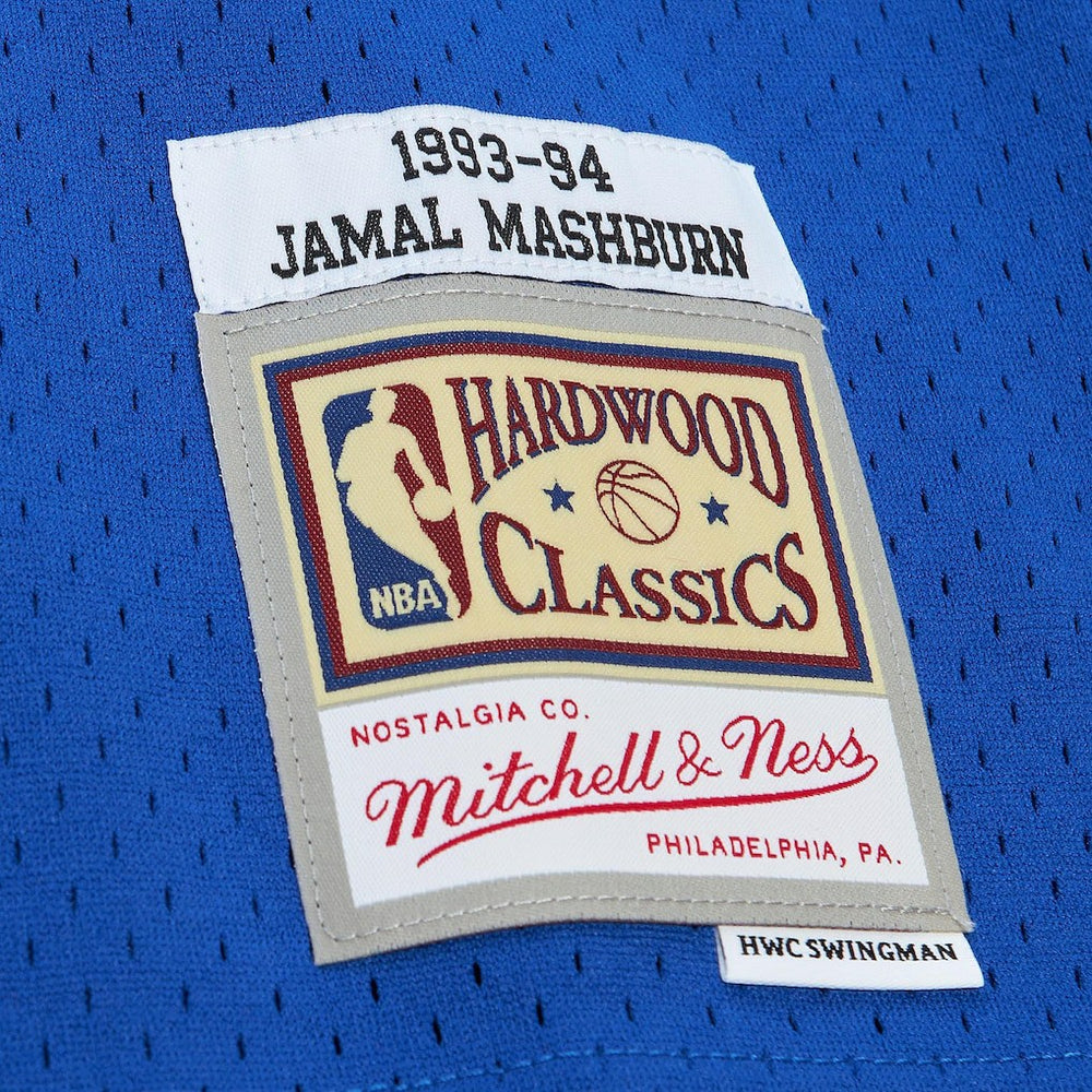 Jamal Mashburn Dallas Mavericks 1993/94 Hardwood Classics Swingman Jersey sale On Sale