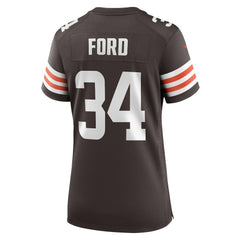 Cleveland Browns Nike Jerome Ford  Women's Game Player Jersey