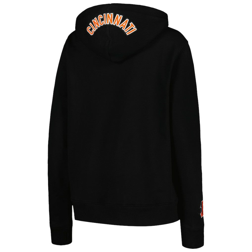 Cincinnati Bengals  Pro Standard Women's Animal Print Fleece Pullover Hoodie