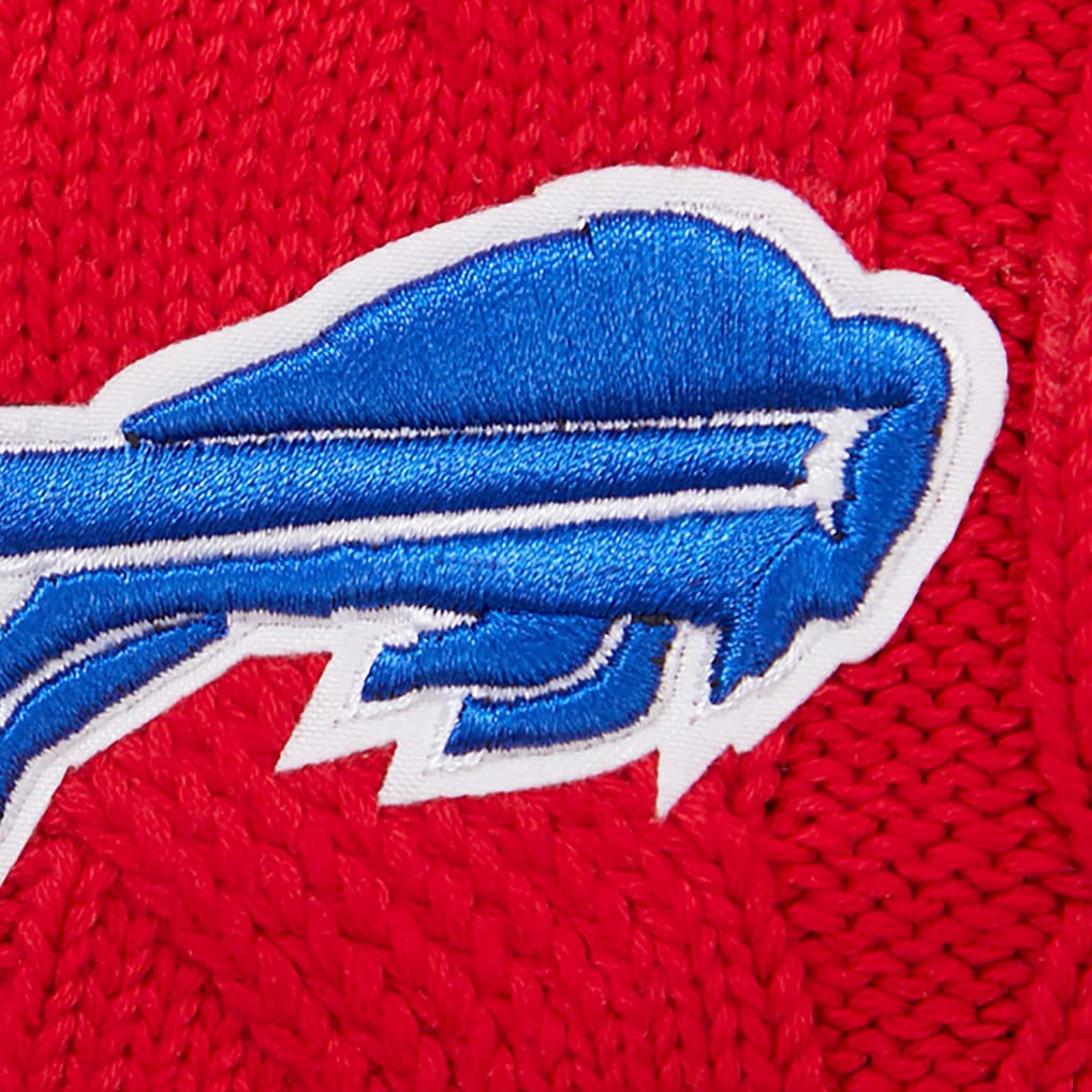 Buffalo Bills  Pro Standard Women's Prep V-Neck Pullover Sweater