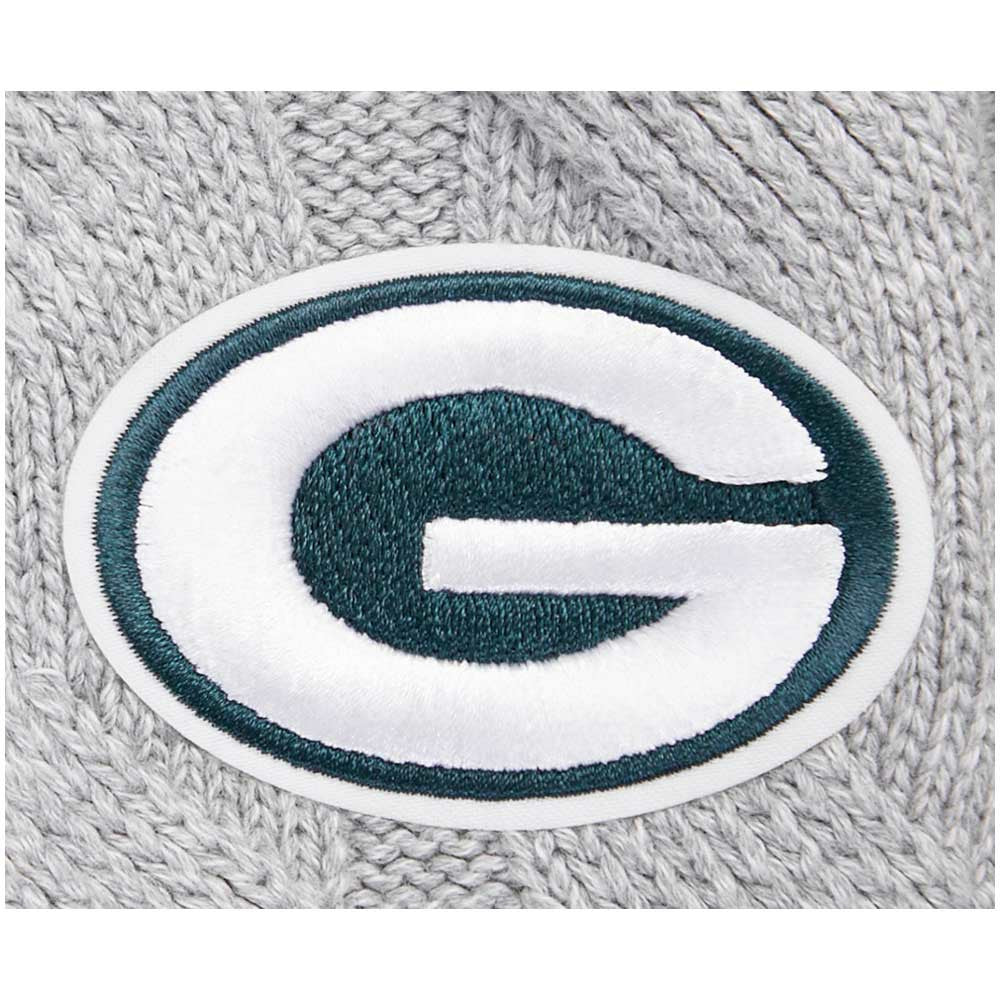 Green Bay Packers  Pro Standard Women's Prep V-Neck Pullover Sweater