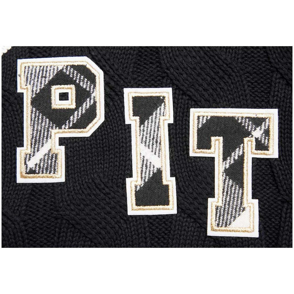 Pittsburgh Steelers  Pro Standard Women's Prep V-Neck Pullover Sweater