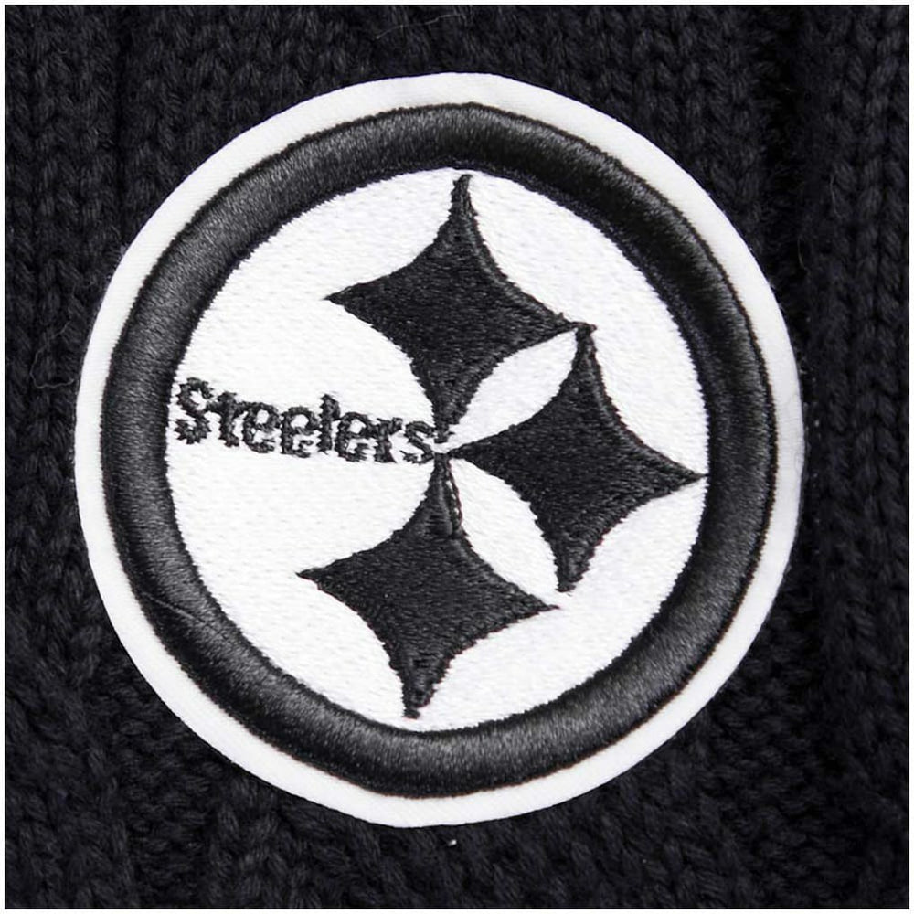 Pittsburgh Steelers  Pro Standard Women's Prep V-Neck Pullover Sweater