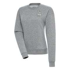 Los Angeles Dodgers Antigua Women's Brushed Metallic Victory Pullover Sweatshirt | MLB On Sale
