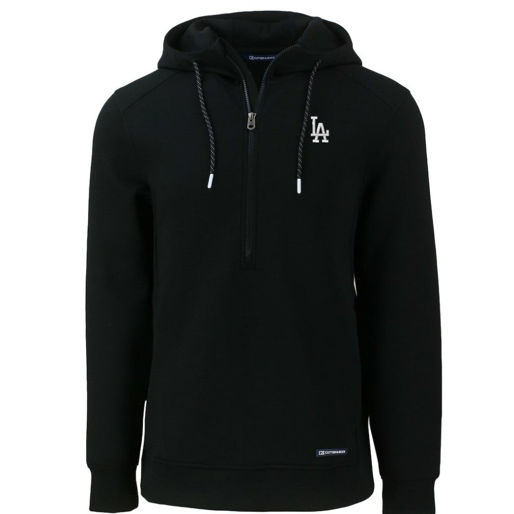 Los Angeles Dodgers Cutter & Buck Roam Eco Half-Zip Recycled Pullover Hoodie | MLB Sale