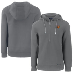 Baltimore Orioles Cutter & Buck Roam Eco Half-Zip Recycled Pullover Hoodie | MLB For sale