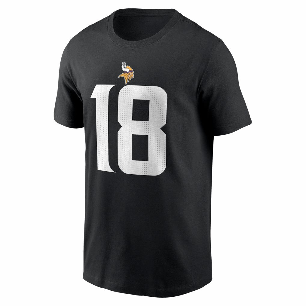Minnesota Vikings Nike Justin Jefferson  Name & Number T-Shirt