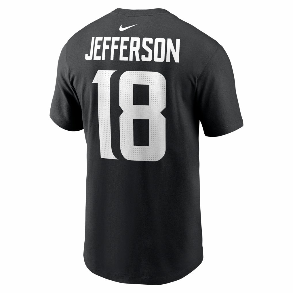 Minnesota Vikings Nike Justin Jefferson  Name & Number T-Shirt