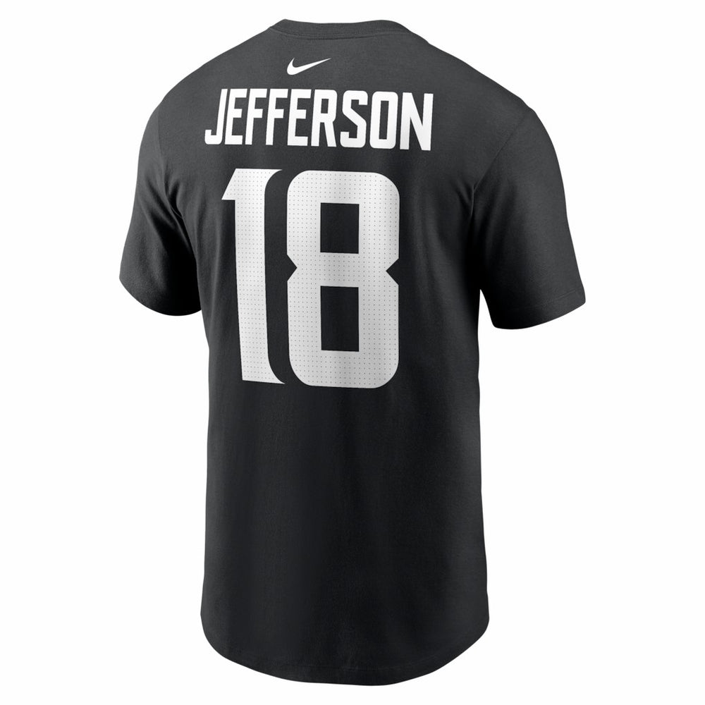 Minnesota Vikings Nike Justin Jefferson  Name & Number T-Shirt