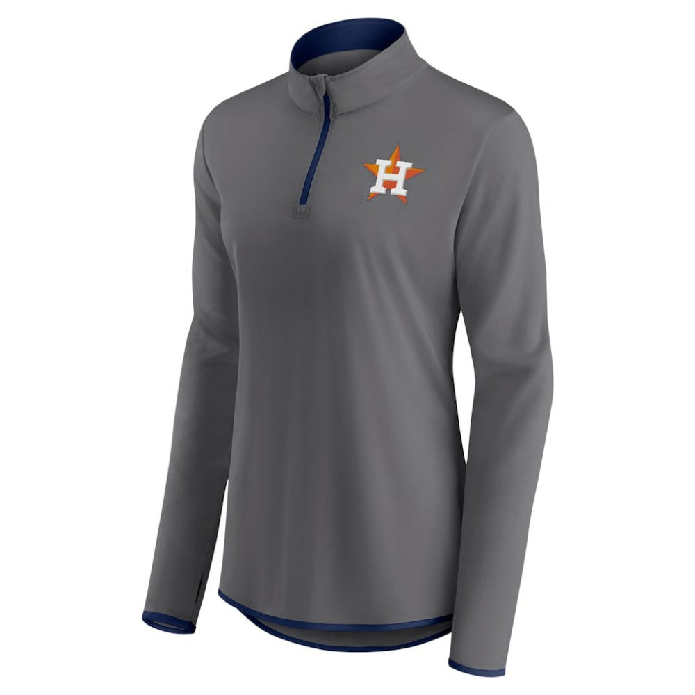 Houston Astros Profile Women's Plus Size Quarter-Zip Jacket | MLB On Sale
