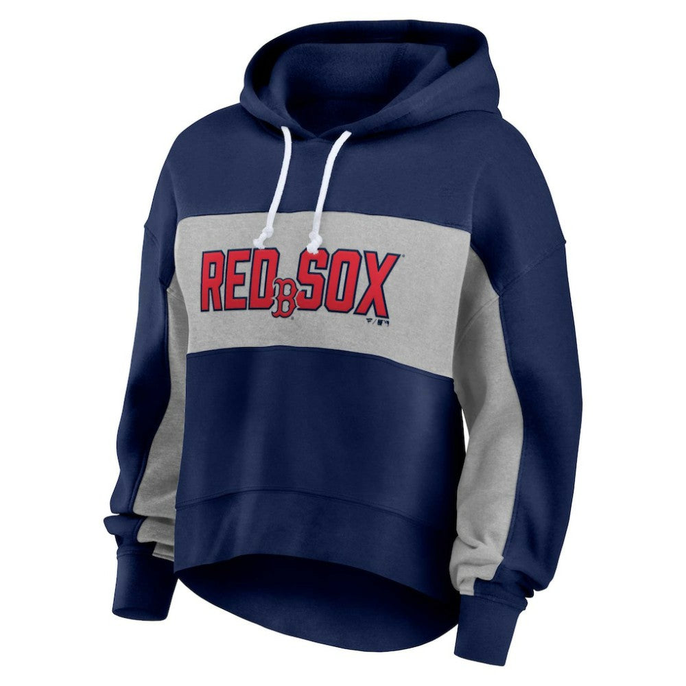 Boston Red Sox Profile Women's Plus Size Pullover Hoodie | MLB US