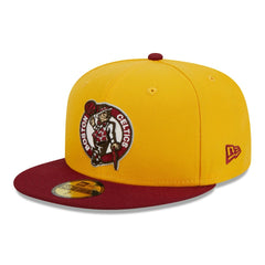 Boston Celtics Fall Leaves 2-Tone 59FIFTY Fitted Hat On Sale