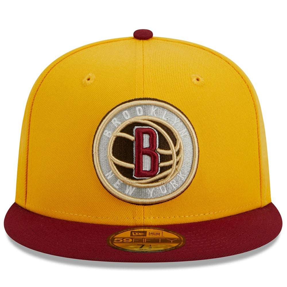 Brooklyn Nets Fall Leaves 2-Tone 59FIFTY Fitted Hat Online