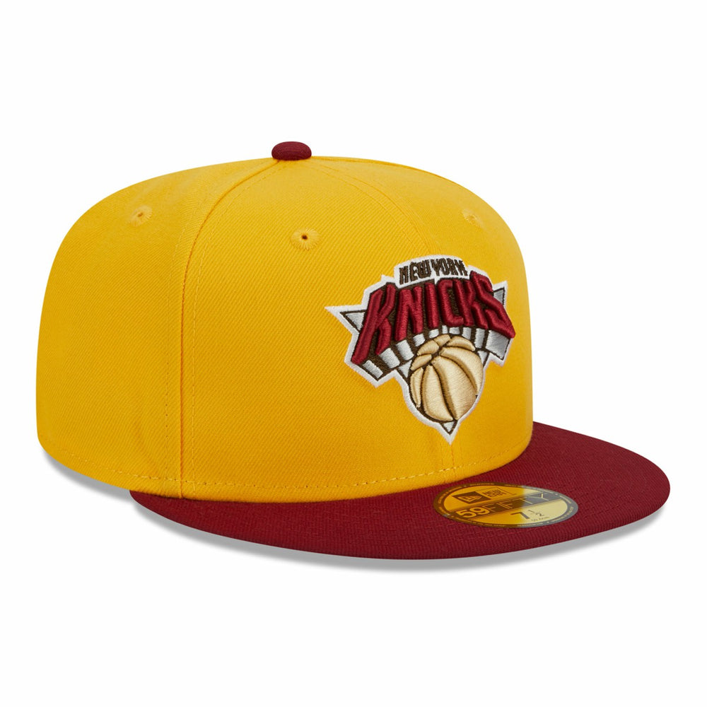 New York Knicks Fall Leaves 2-Tone 59FIFTY Fitted Hat Outlet