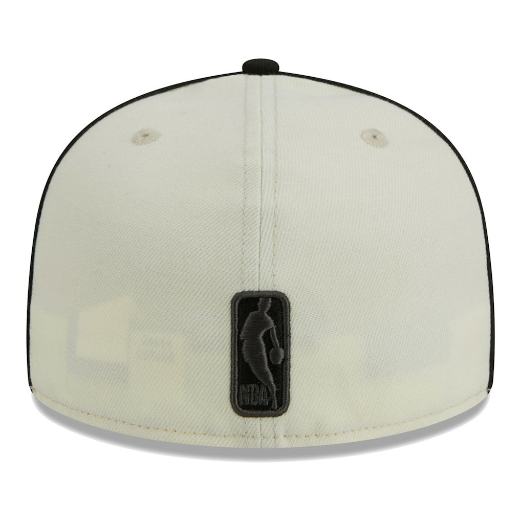 Brooklyn Nets Piping 2-Tone 59FIFTY Fitted Hat For Sale
