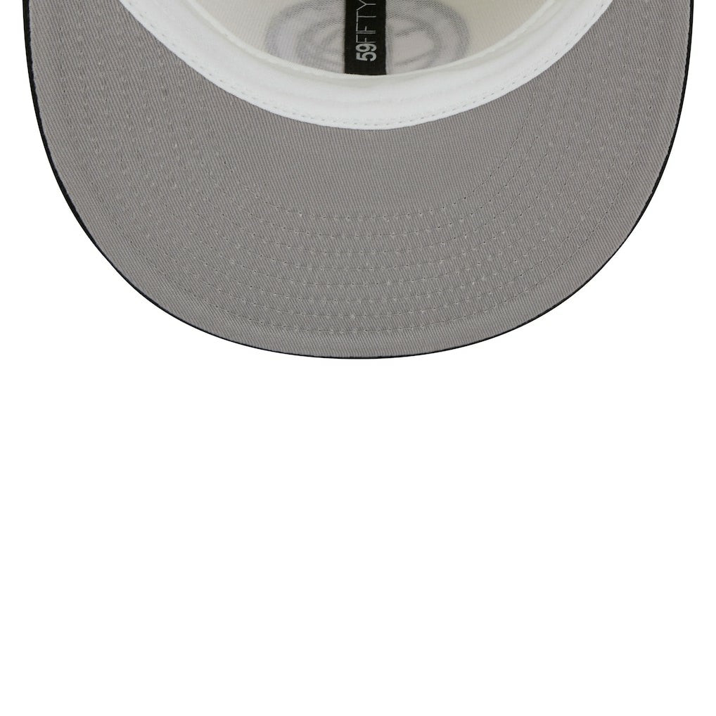 Brooklyn Nets Piping 2-Tone 59FIFTY Fitted Hat For Sale