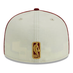 Cleveland Cavaliers Piping 2-Tone 59FIFTY Fitted Hat sale Discount