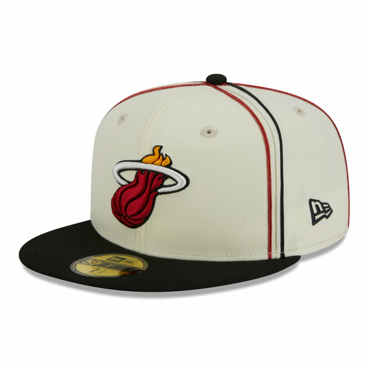 Miami Heat Piping 2-Tone 59FIFTY Fitted Hat Online