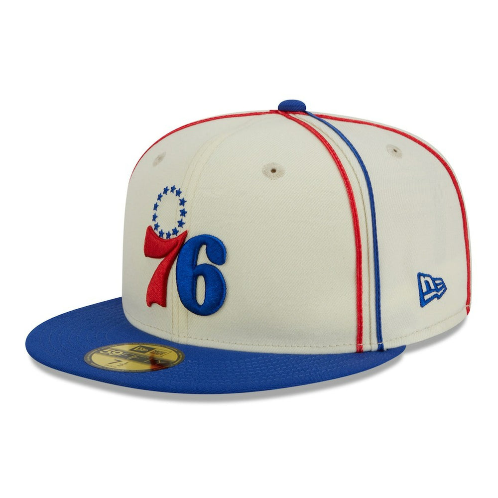 Philadelphia 76ers Piping 2-Tone 59FIFTY Fitted Hat Discount