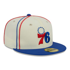 Philadelphia 76ers Piping 2-Tone 59FIFTY Fitted Hat Discount