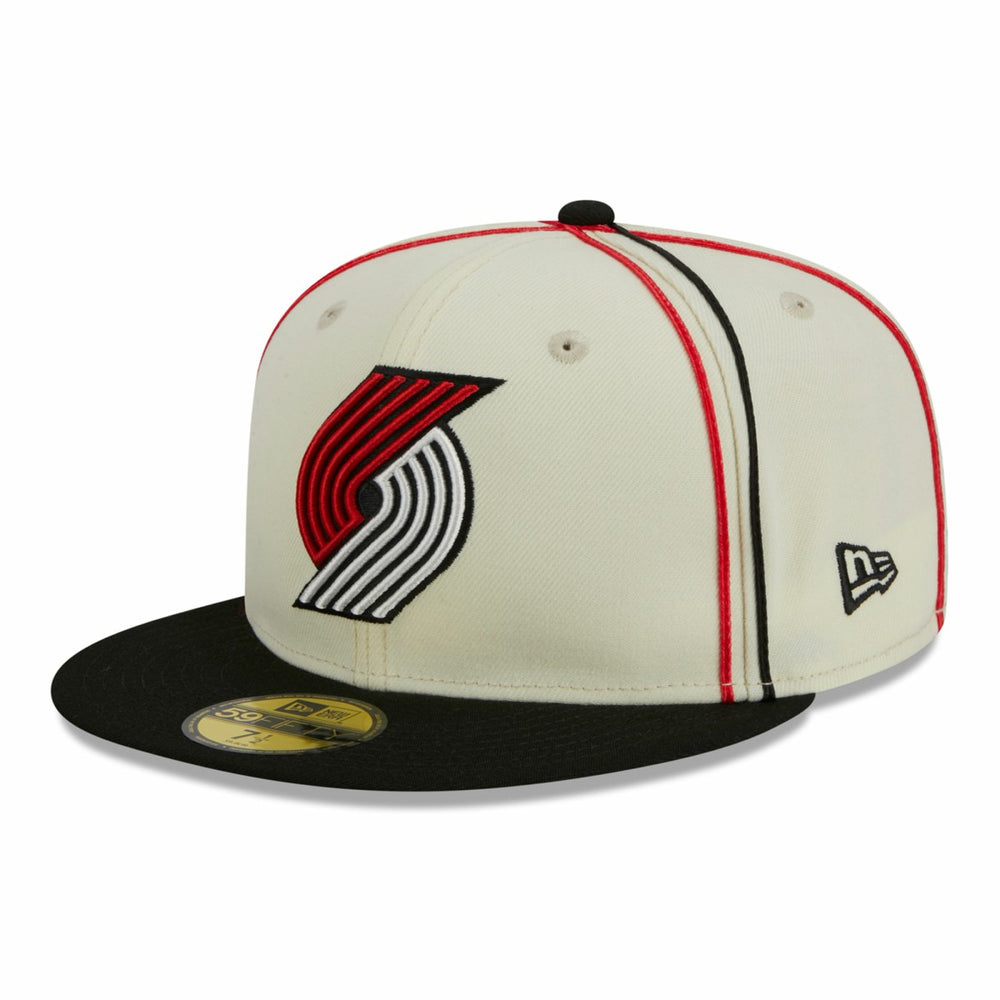Portland Trail Blazers Piping 2-Tone 59FIFTY Fitted Hat Discount