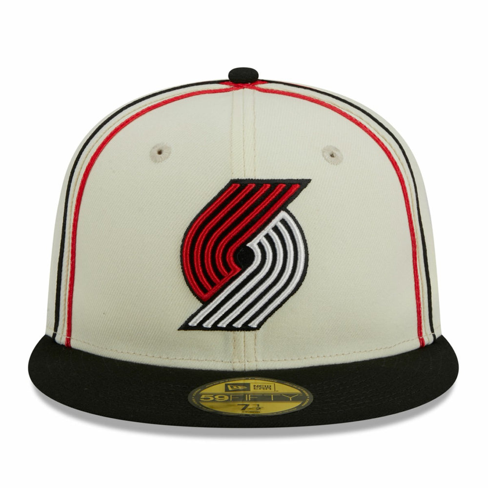 Portland Trail Blazers Piping 2-Tone 59FIFTY Fitted Hat Discount