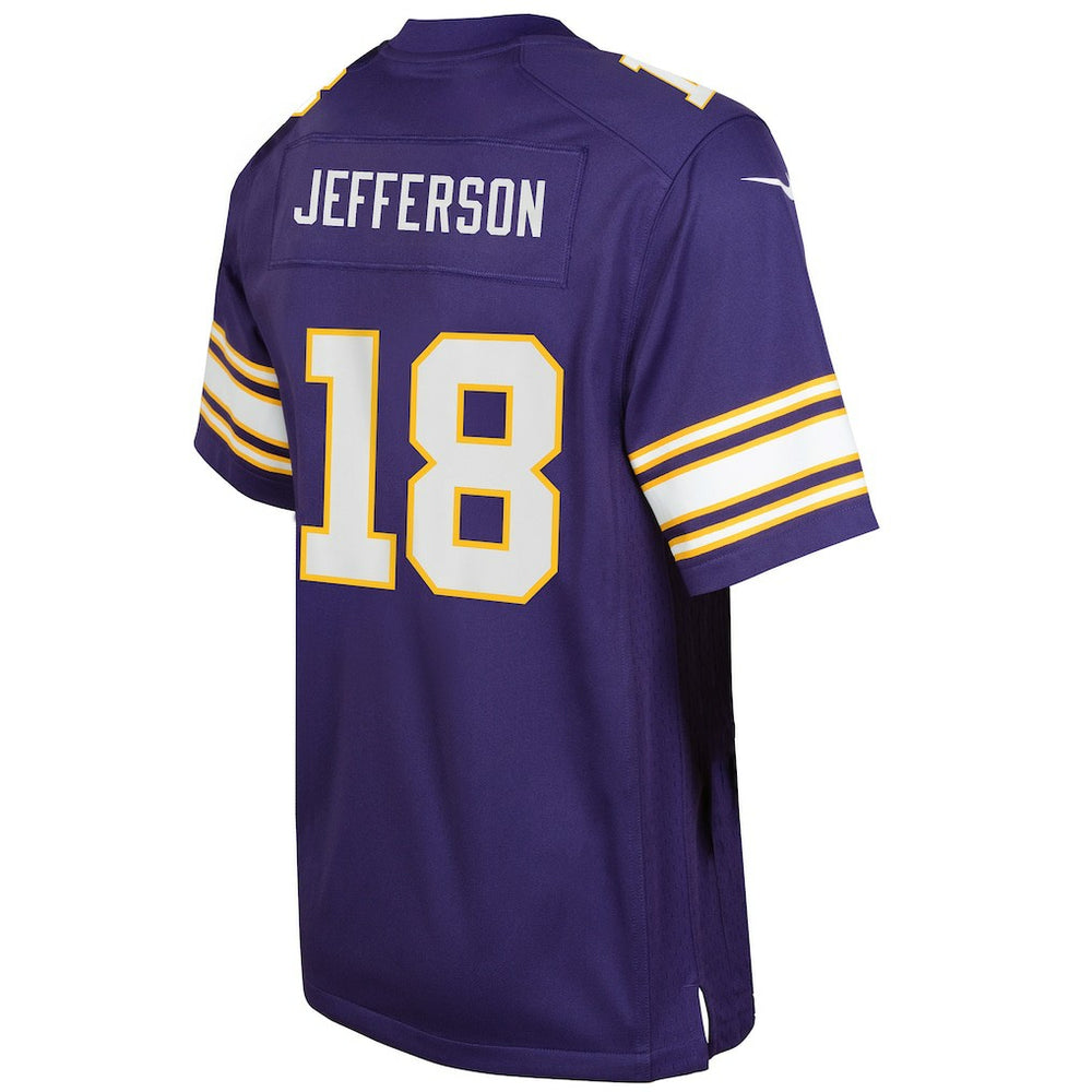 Minnesota Vikings Nike Justin Jefferson  Youth Game Jersey