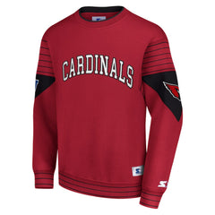 Arizona Cardinals  Starter Face-Off Pullover Sweatshirt