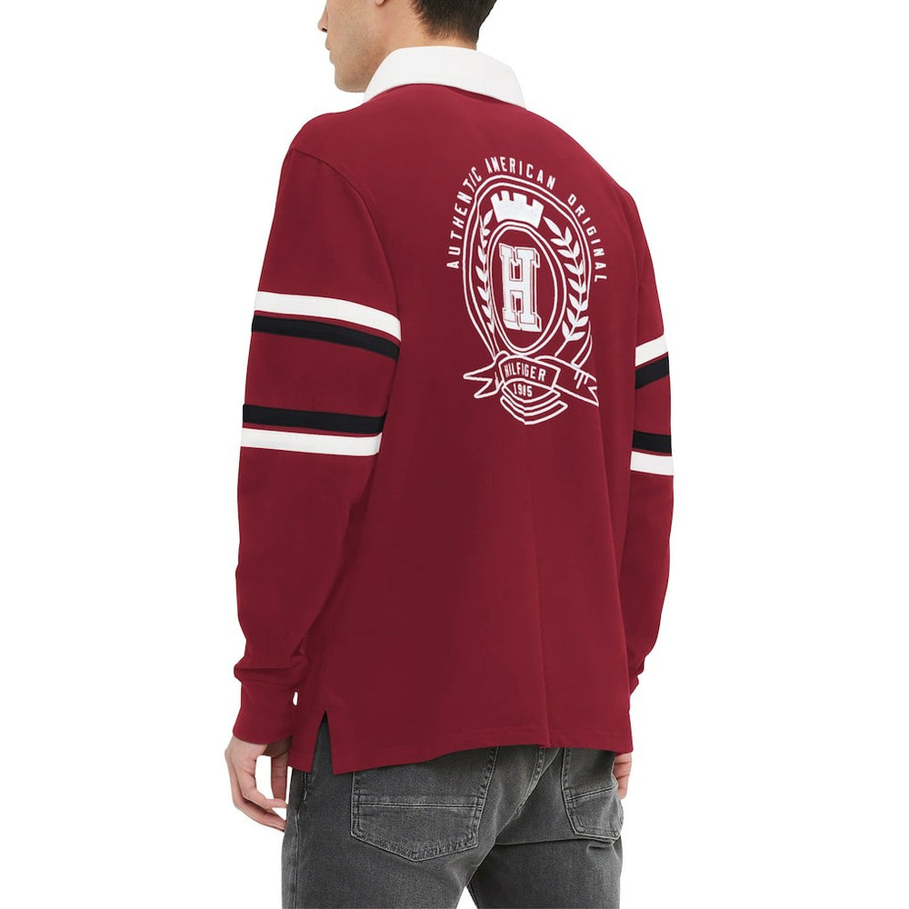 Arizona Cardinals  Tommy Hilfiger Cory Varsity Rugby Long Sleeve T-Shirt