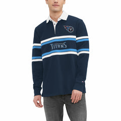 Tennessee Titans  Tommy Hilfiger Cory Varsity Rugby Long Sleeve T-Shirt