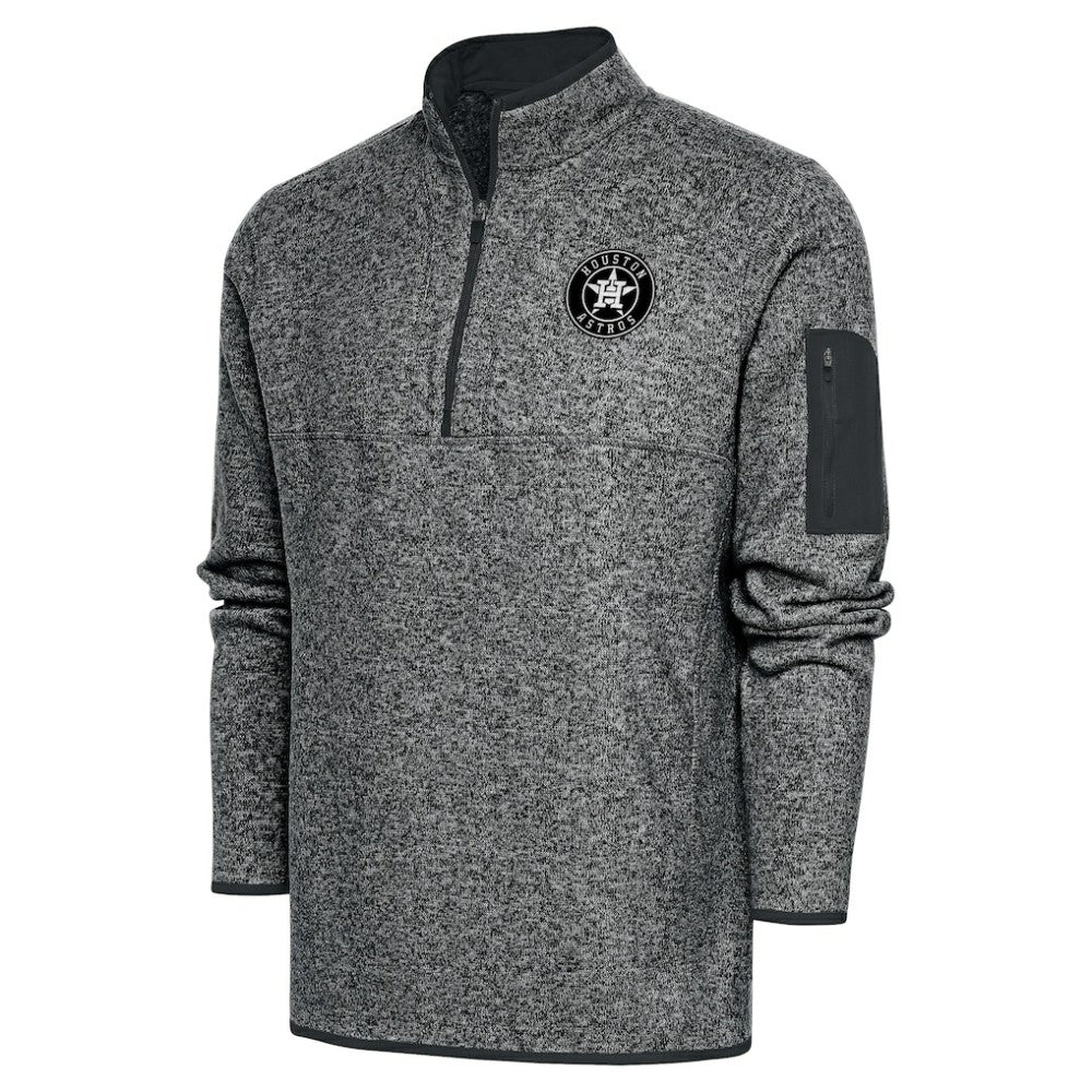 Houston Astros Antigua Metallic Big & Tall Quarter-Zip Jacket | MLB Shop