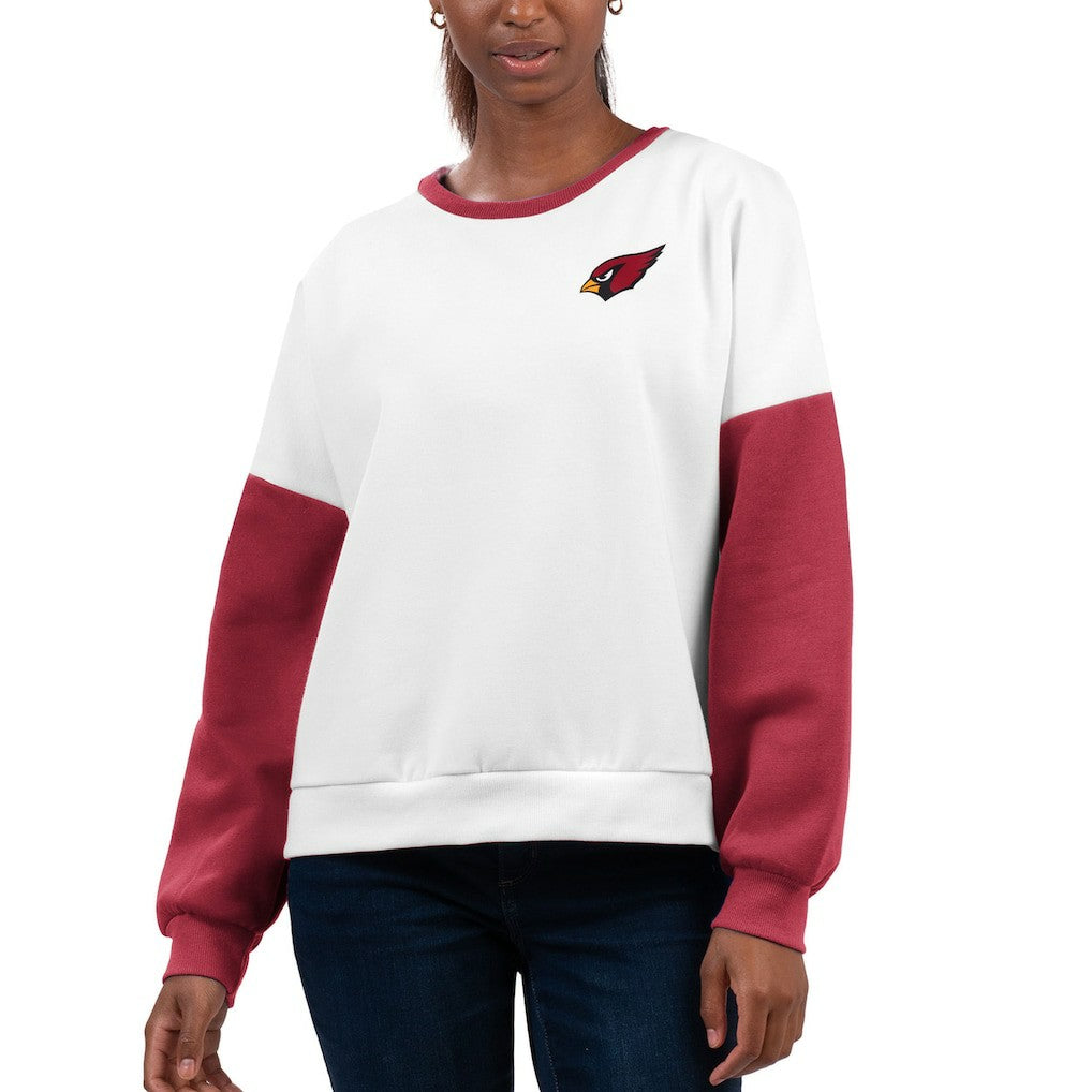 Arizona Cardinals  G-III 4Her by Carl Banks Women's A-Game Pullover Sweatshirt