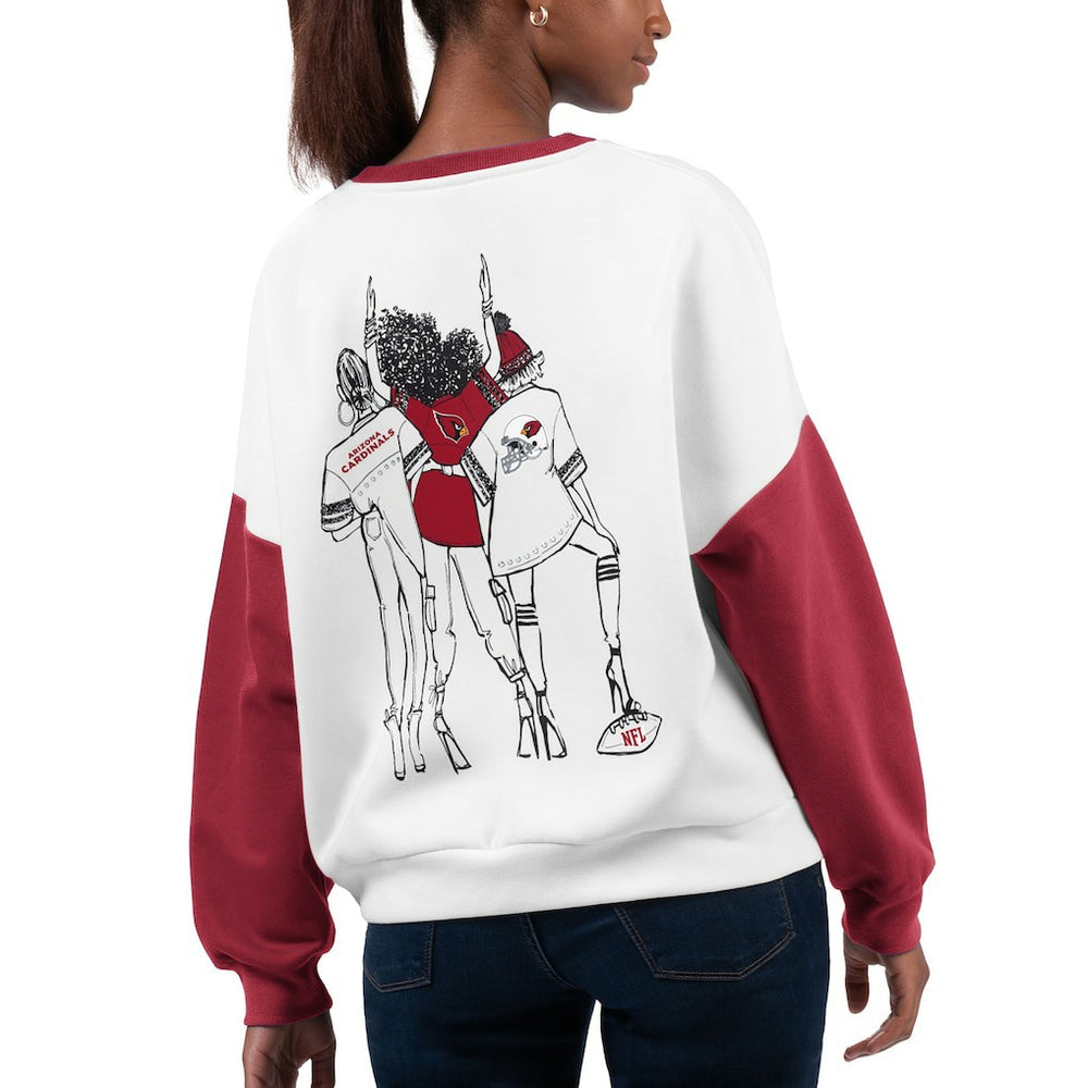 Arizona Cardinals  G-III 4Her by Carl Banks Women's A-Game Pullover Sweatshirt