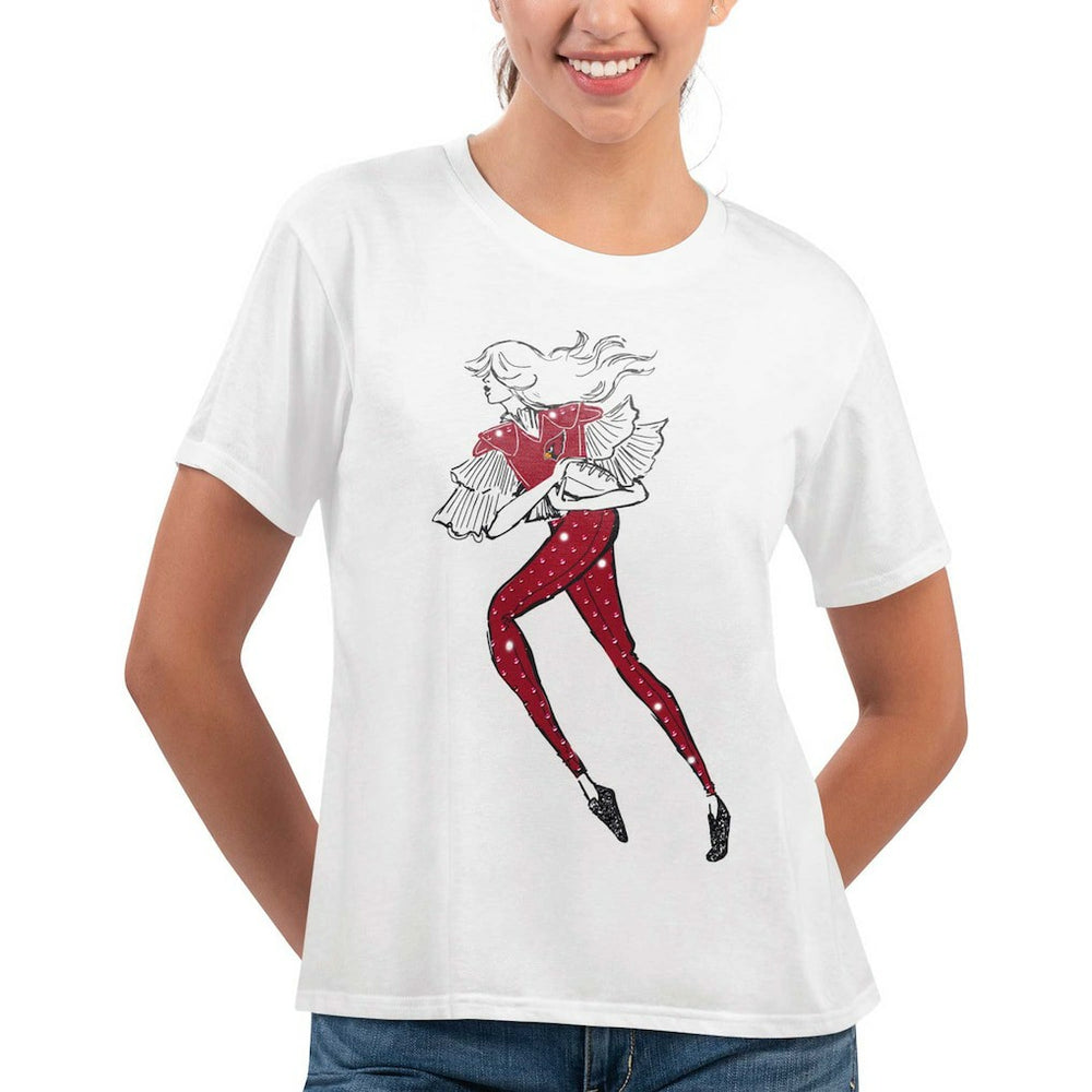 Arizona Cardinals  G-III 4Her by Carl Banks Women's Play The Ball T-Shirt