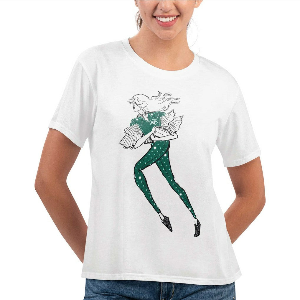 New York Jets  G-III 4Her by Carl Banks Women's Play The Ball T-Shirt